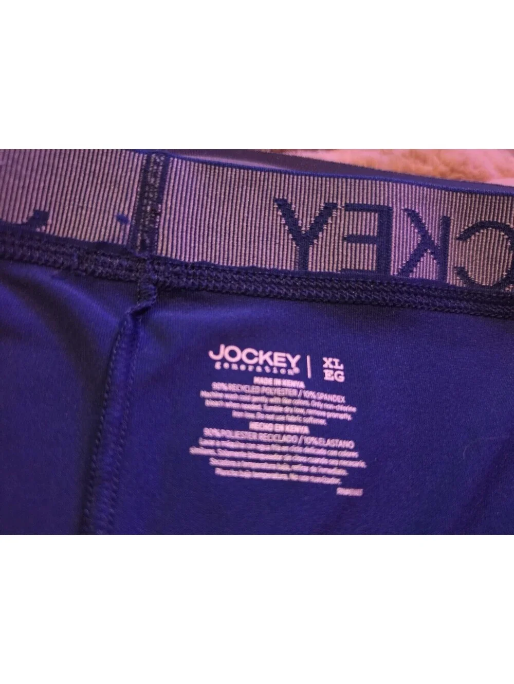 Men's Jockey Generation Underwear 1 Pair Boxer Briefs Navy Blue XL